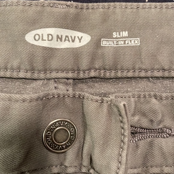 Old Navy Gray Chino - Picture 2 of 4